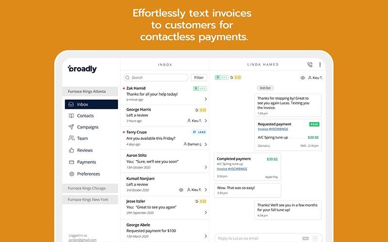 Broadly Paid With Mobile Invoicing