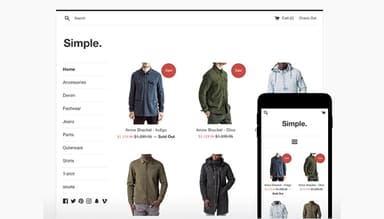 Shopify Curated Theme Collection