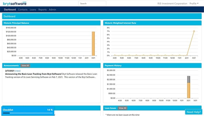 Brytsoftware Software Dashboard