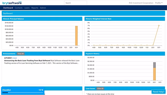 Brytsoftware Software Dashboard