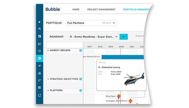 Bubble Software Dashboard
