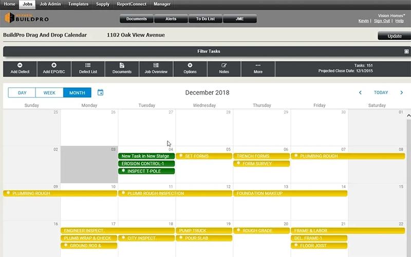 BuildPro Calendar