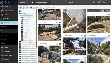 BuildTools Document storage of pdf files, photos, 360 photos, videos and more