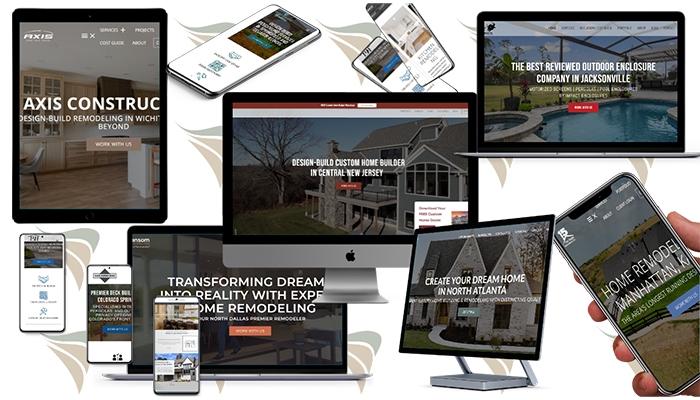 Builder Funnel Construction Website Design