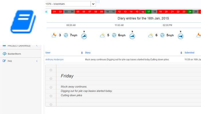 Storm Daily diary