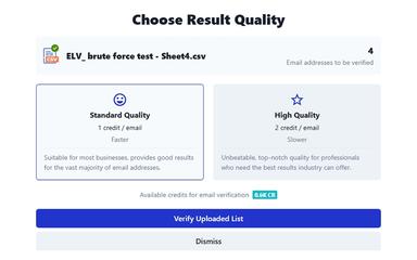 Bulk Email Verification
