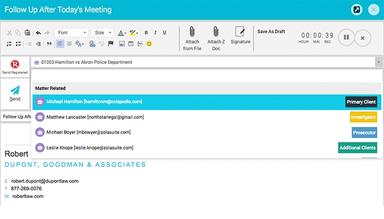 CARET Legal Intelligent Email