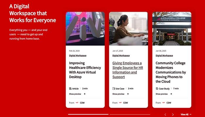 CDW Hardware Digital Workspace