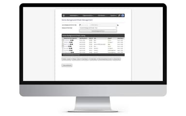 CERVIS Integrated Background Checks