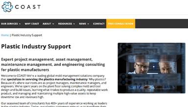 COAST Mold Asset Management Plans Plastic Industry Support