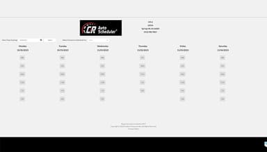 CR Auto Scheduler Customers Appointment