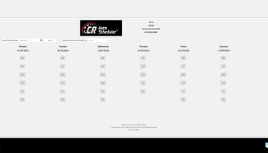 CR Auto Scheduler Customers Appointment