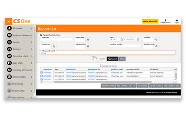 CSOne Report List