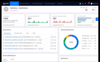 CVViZ Dashboard