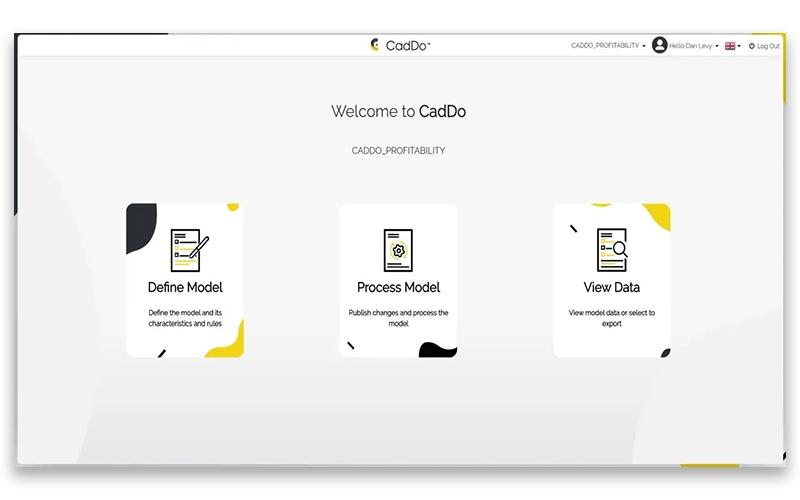 CadDo Welcome Page