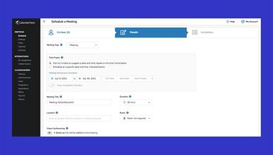 CalendarHero Web Scheduler