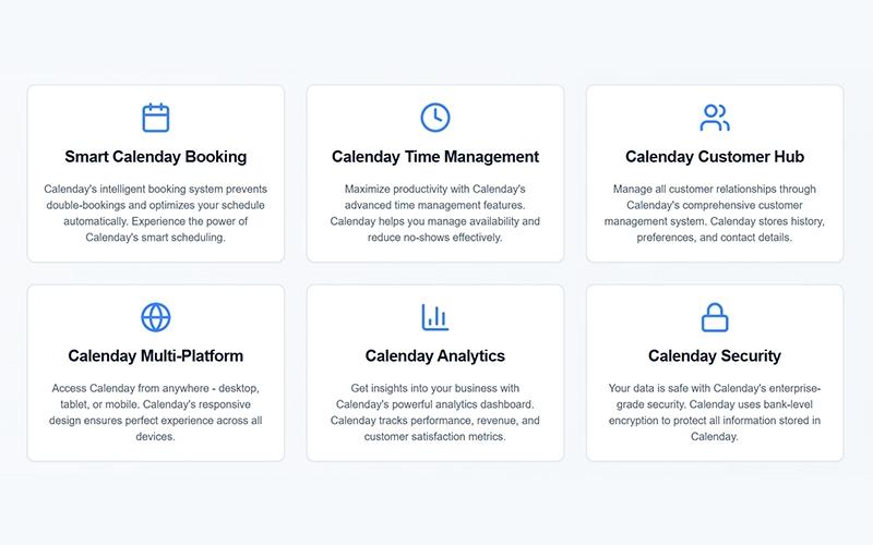 Calenday All Feature