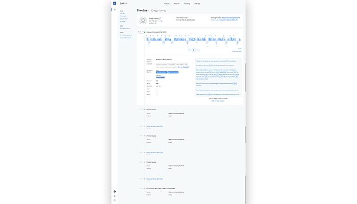 CallRail Visitor Timeline