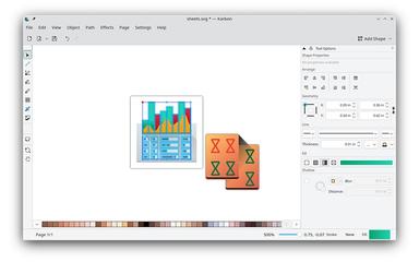 Calligra Suite Sheets
