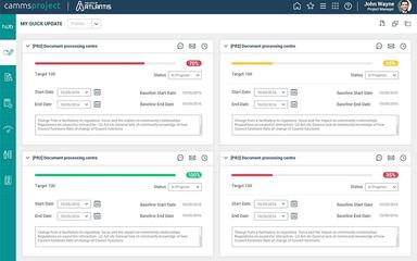 Camms-Project-Quick-updates