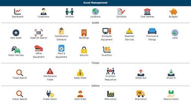 Asset Management Menu