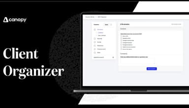 Canopy Clients can provide you with necessary tax info through their client portal. Even better