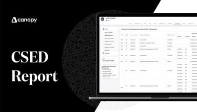 Canopy’s Transcripts tool makes it easier than ever to find the CSED for every client you work with