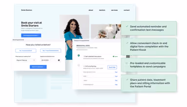 CareStack Enhance patient communication, improve access to care, and foster a more informed and involved patient experience