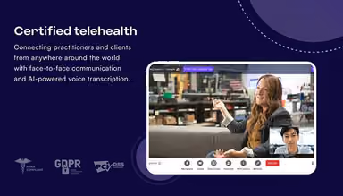 Carepatron Your HIPAA compliant Telehealth solution. Provide stress-free and secure video appointments with our fully integrated desktop and mobile app software