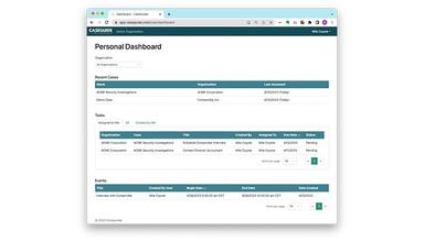 CaseGuide Personal Dashboard