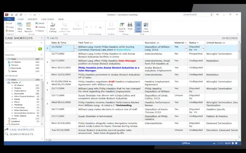 Streamline Case Tracking