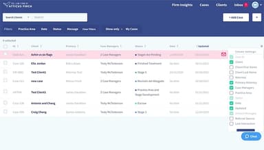 Case Status Client Communications and Engagement