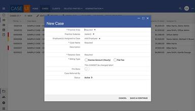 Case UI Software New Cases
