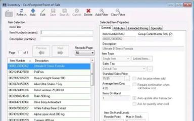 CashFootprint Inventory Management