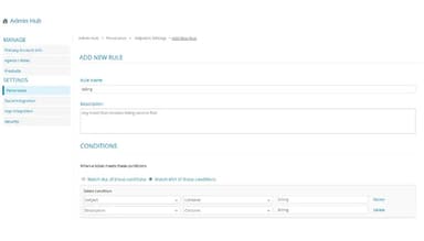 Cayzu Help Desk Business Rules