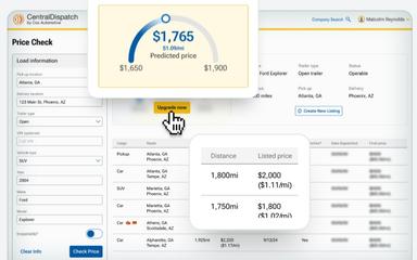 Central Dispatch Price Check