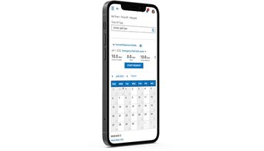 Centrally HR Employee Time Off Request on Mobile