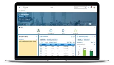 Centrally HR Manager’s Time Dashboard