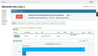 Cetec ERP WorkOrder
