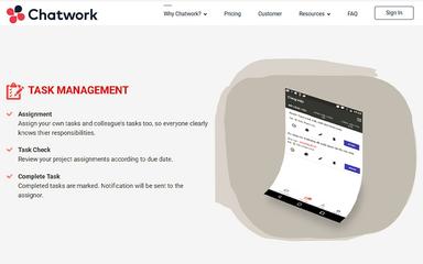Chatwork Task Management