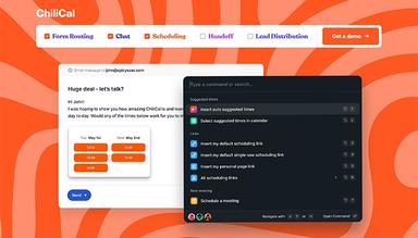 Chili Piper The only smart scheduling tool for reps