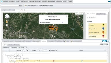 CiraNet community violation map