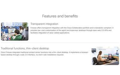 Cisco Finesse Features And Benefits