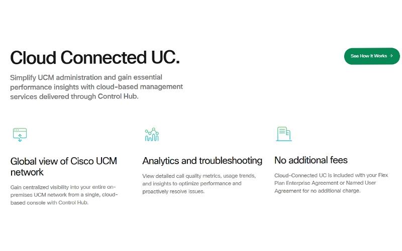 Cisco Unified Communications Manager Cloud Connected