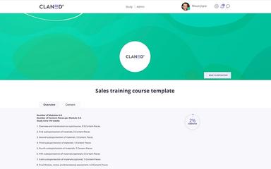Claned Course Templates