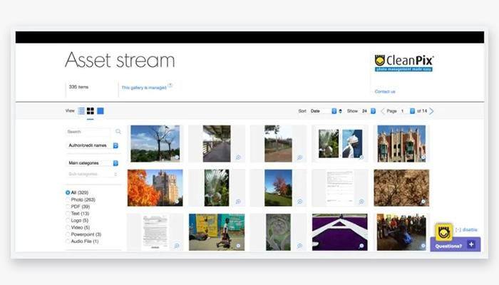 CleanPix-Asset-search-feature