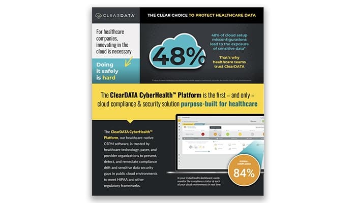 ClearData Protect HealthCare Data