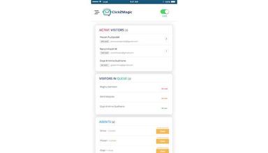 Click2Magic Let your new customers or clients know that you are there for them 24 by 7 to answer their basic and complex inquiries