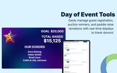 ClickBid Day Of Event Tools