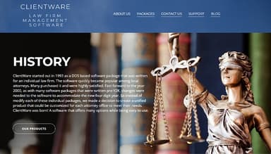 ClientWare Main Page